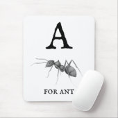 Tapis De Souris "A" pour Ant (Avec souris)
