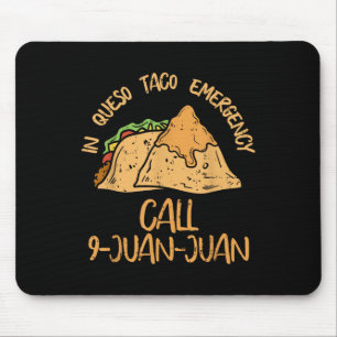Tapis De Souris À Queso Urgence Cinco De Mayo Shirt Taco Appel 9