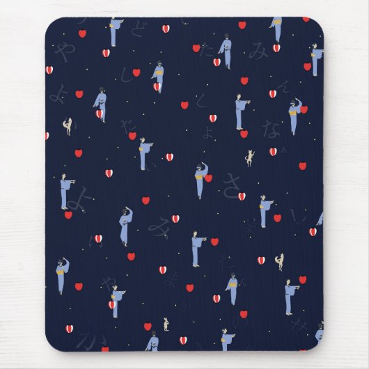 Tapis De Souris A summer night's Japan (Devant)
