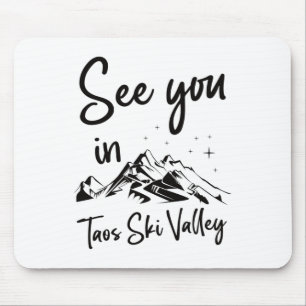 Tapis De Souris À Taos Ski Valley Usa Randonnée Vacances Ski