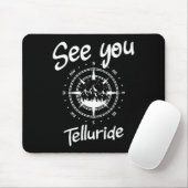 Tapis De Souris À Telluride Usa Vacances Ski Comp (Avec souris)