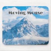 Tapis de souris à texte déplaçable de souris de ci (Devant)