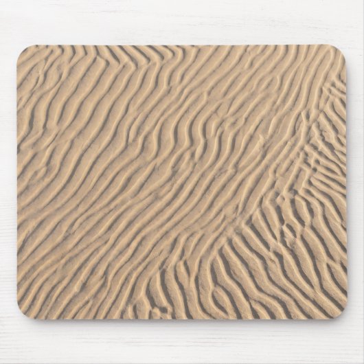 Tapis de souris à texture de rides de sable du dés (Devant)