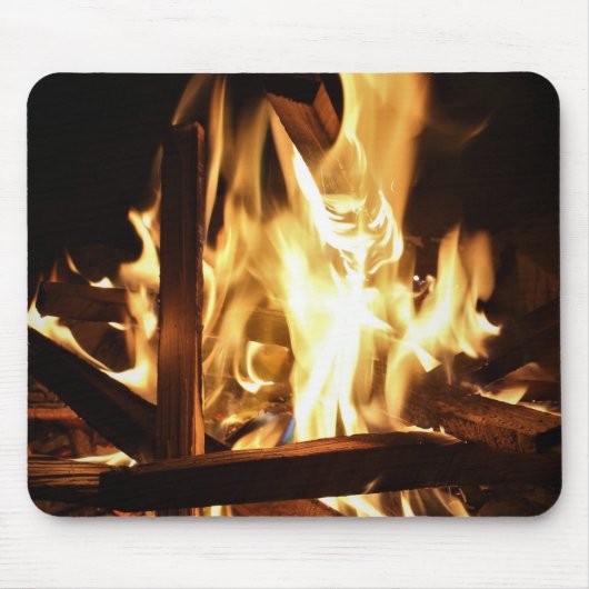 Tapis De Souris A travers les flammes (Devant)
