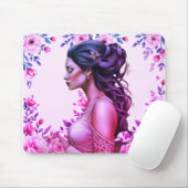 Tapis De Souris A Valentine's Day Gift Desktop Computer Mousepad (Avec souris)