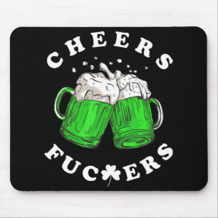 Tapis De Souris À votre santé Saint-Patrick Bière Drôle
