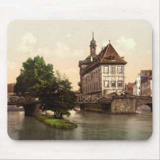 Tapis De Souris Abaissez la Bavière de Bamberg d'hôtel de pont et