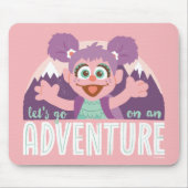 Tapis De Souris Abby Cadabby | Allons faire une aventure (Devant)