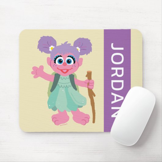 Tapis De Souris Abby Cadabby Randonnée | Ajouter Votre Nom (Avec souris)