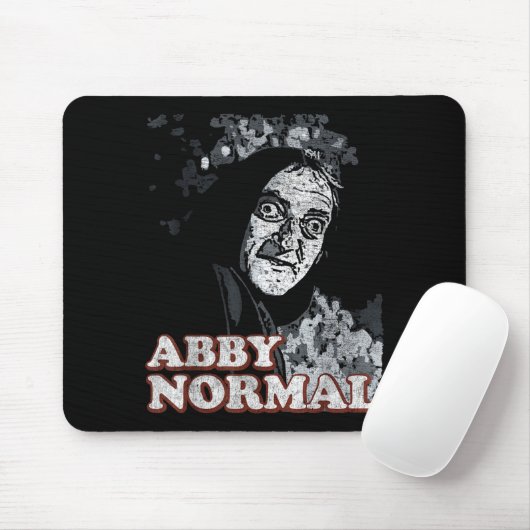 Tapis De Souris Abby Normal Brain Funny Halloween  (Avec souris)