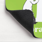 Tapis De Souris ABC du Dr Seuss : Lettre B - Blanc | Ajouter Votre (Coin)