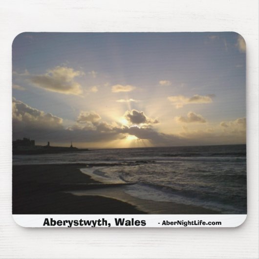 Tapis De Souris ABCD0012, Aberystwyth, Pays de Galles, - (Devant)