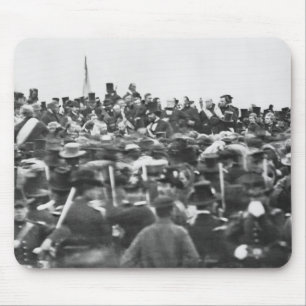 Tapis De Souris Abe Lincoln Adresse de Gettysburg : Fin de la Guer
