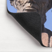 Tapis de souris Abe Lincoln avec citation (Coin)