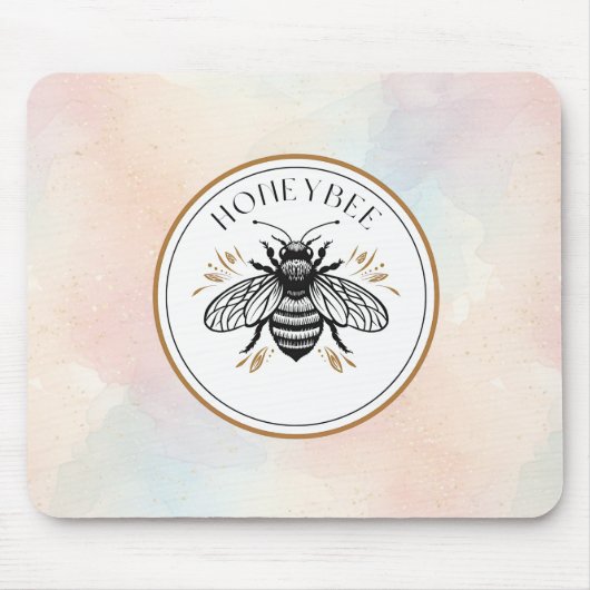 Tapis De Souris Abeille à miel (Devant)
