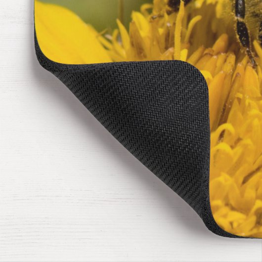 Tapis De Souris Abeille africaine de miel avec Sacs de pollen nour (Coin)