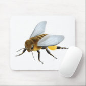 Tapis De Souris Abeille de miel aucuns sig (Avec souris)