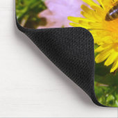 Tapis De Souris Abeille et pissenlit (Coin)
