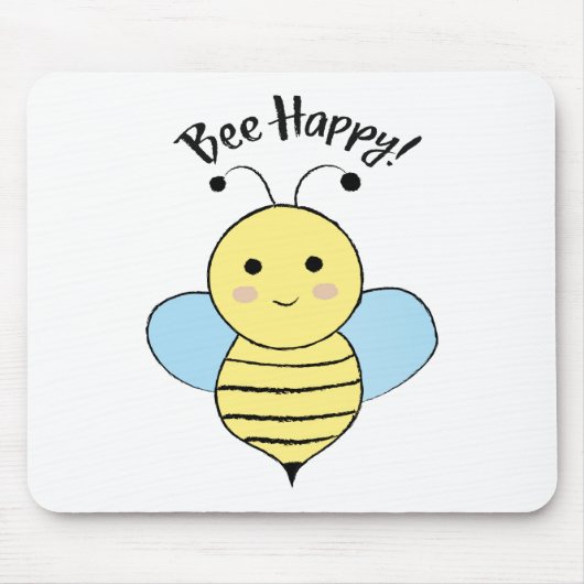 Tapis De Souris Abeille mignonne (Devant)