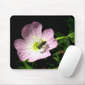 Tapis De Souris Abeille sur la fleur (Avec souris)