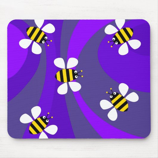 Tapis De Souris Abeilles géniales (Devant)