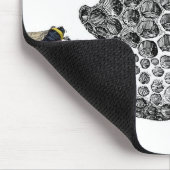Tapis De Souris Abeilles vintages (Coin)