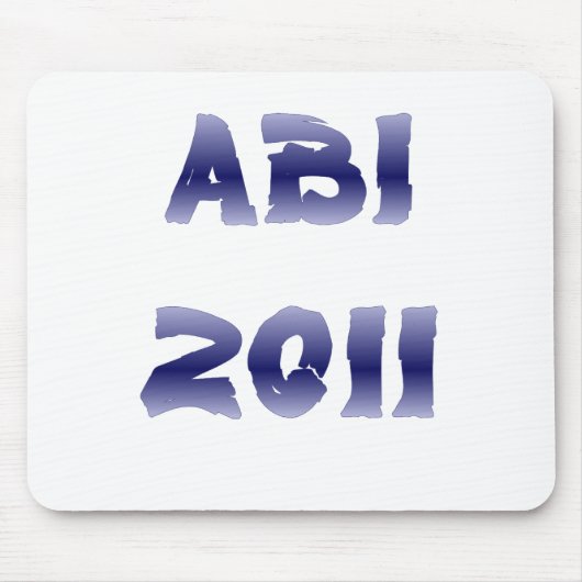 TAPIS DE SOURIS ABI 2011 (Devant)