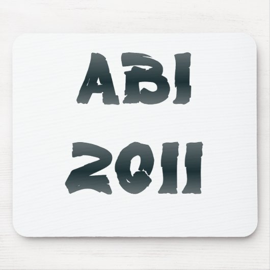 TAPIS DE SOURIS ABI 2011 (Devant)