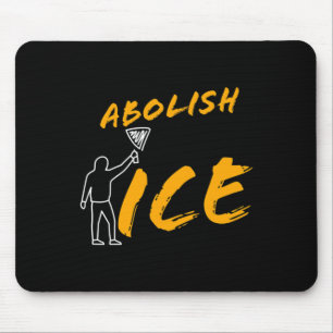 Tapis De Souris Abolir La Manifestation Sur La Glace Et Résister À