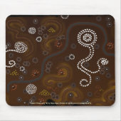 Tapis De Souris Aborigad australien Mousepad (Devant)