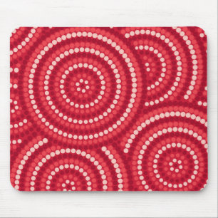Tapis De Souris Aboriginal dot painting