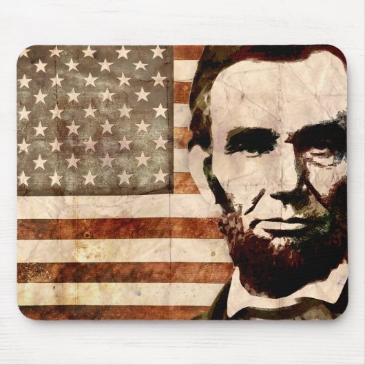 Tapis De Souris Abraham Lincoln (Devant)