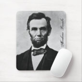 TAPIS DE SOURIS ABRAHAM LINCOLN (Avec souris)