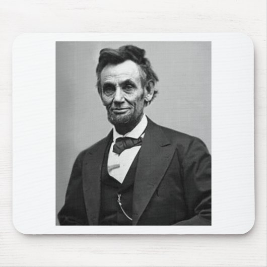 Tapis De Souris Abraham Lincoln (Devant)