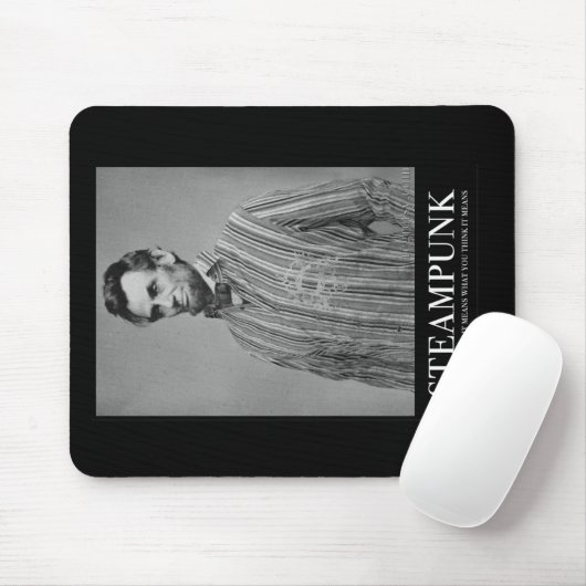 Tapis De Souris Abraham Steampunk (Avec souris)