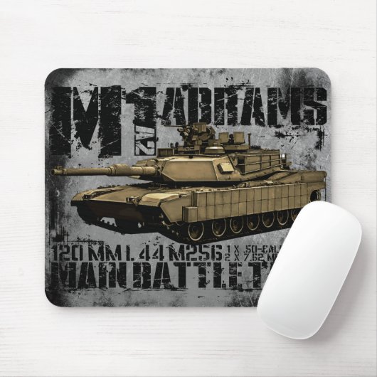 Tapis De Souris Abrams M1A2 (Avec souris)