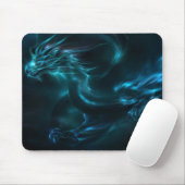 Tapis De Souris abrégé sur bleu dragon (Avec souris)