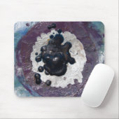 Tapis De Souris Abrégé sur fondu magma de crayon (Avec souris)