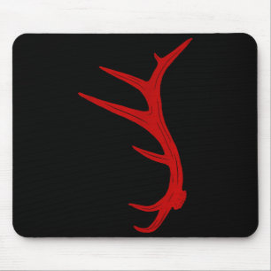 Tapis De Souris Abri de chasse de bois de cerf mâle