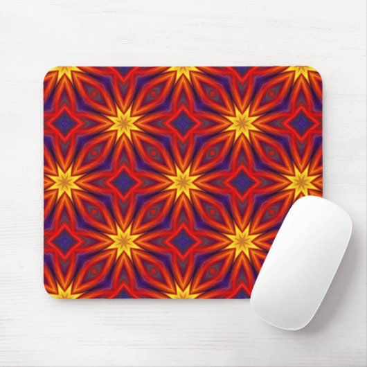 Tapis De Souris Abstract Colorful Pattern (Avec souris)