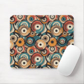 Tapis De Souris Abstract records Mouse Pad (Avec souris)