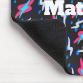 Tapis De Souris Abstract Retro Lightning Custom Square Mouse Pad (Coin)