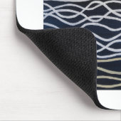 Tapis De Souris Abstract Seafront Painting by Alfred Fox (Coin)