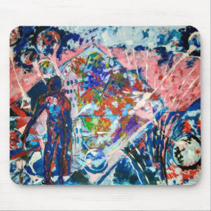 Tapis De Souris abstraction, espace, univers, aliens