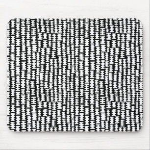 Tapis De Souris Abstrait 020712 - Blanc sur noir