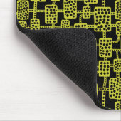 Tapis De Souris Abstrait 041113 - Banane sur noir (Coin)