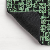 Tapis De Souris Abstrait 041113 - Vert fané sur noir (Coin)