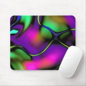 Tapis De Souris Abstrait 1 Pastel Motion Mousepad (Avec souris)