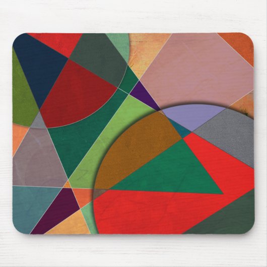 Tapis De Souris Abstrait #327 À L'Écoute De Joni Mitchell (Devant)