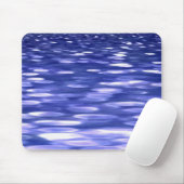 Tapis De Souris Abstrait #3 : Bleu shimmer (Avec souris)